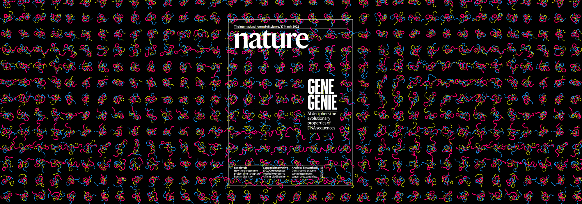 GENE GENIE Martin Krzywinski / science + art / Canada's Michael Smith Genome Sciences Center / http://mkweb.bcgsc.ca