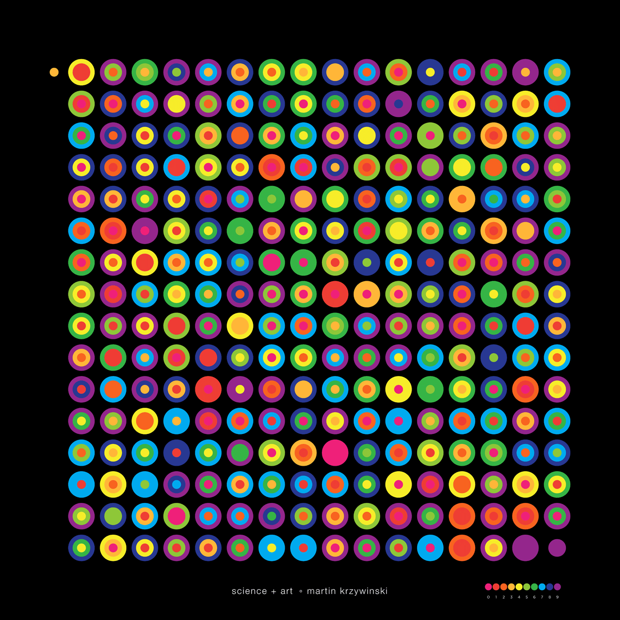 
Pi Day 2014 Art Poster - Folding the Number Pi
 / Martin Krzywinski @MKrzywinski mkweb.bcgsc.ca